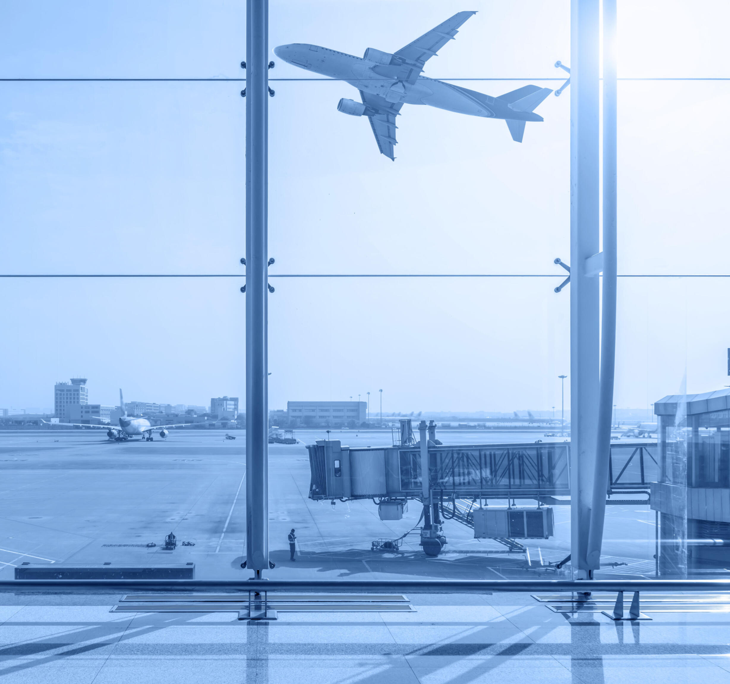 Airport Operations and Operational Performance Airport runway in a snowy Arctic landscape, representing Mie Rajcic's operational leadership, aviation performance, safety governance, and measurable results in complex environments